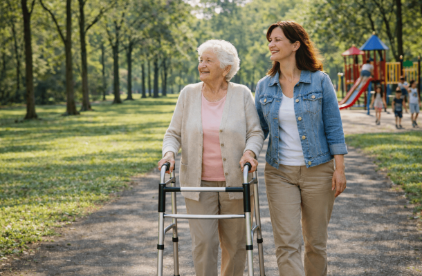 Eine besorgte ältere Frau wird Opfer des Enkeltrick., Die gesetzliche Betreuung erklärt einem Mann die Dokumente auf dem Tisch., Ein Fuß, der über eine Teppichfalte stolpert - symbolbild für die Sturzgefahr Zuhause, Eine ältere Dame lächelt gemeinsam mit ihrer Betreuungskraft., Ein Familiensymbol mit Pflegedienstsymbol im Austausch mit Geldscheinen auf jeder Seite. Steht für Kombinationsleistung, Ein glücklicher Sohn mit seiner Mutter und ihrer Betreuungskraft, die ihr Tee bringt., Tochter sucht nach "seriöser Anbieter" für die 24 Stunden Betreuung, während Vater im Hintergrund TV sieht., Ein Pflegeheim mit einem Schriftzug darüber "3245€ monatlich durchschnittlich" als Eigenanteil Pflegeheim, Ein Block mit einem Stift und Taschenrechner liegen auf einem Schreibtisch., Alltagsbeispiel 24 Stunden Pflege: Eine ältere Frau mit ihrer Begleitung bei einem Spaziergang im öffentlichen Park.